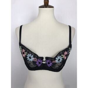 Savage x Fenty Lingerie Free Spirit Floral Embroidered Bra